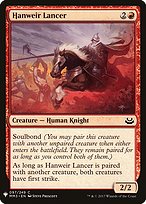 Hanweir Lancer - The List