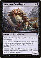 Monstrous War-Leech - Dominaria United