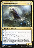 Lochmere Serpent - Throne of Eldraine Promos