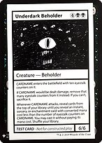 Underdark Beholder - Mystery Booster Playtest Cards 2019