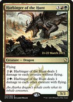 Harbinger of the Hunt - Dragons of Tarkir Promos