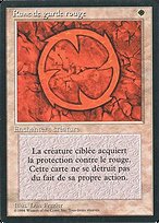 Rune de garde rouge (Red Ward) - Foreign Black Border