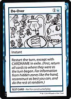 Do-Over - Mystery Booster Playtest Cards 2021