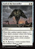 Staff of the Storyteller - Secrets of Strixhaven Commander