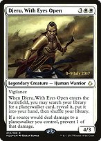 Djeru, With Eyes Open - Hour of Devastation Promos - Promo Foil