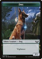 Dog - Streets of New Capenna Tokens