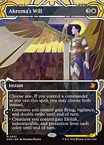 Akroma's Will - Secrets of Strixhaven Mystical Archive - Showcase