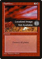 Tormenta ígnea (Flashfires) - Fourth Edition Foreign Black Border