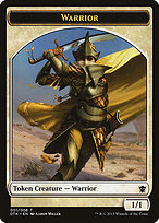 Warrior - Dragons of Tarkir Tokens