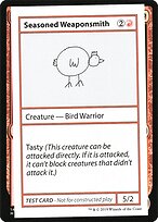 Seasoned Weaponsmith - Mystery Booster Playtest Cards 2021