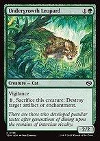 Undergrowth Leopard - Tarkir: Dragonstorm