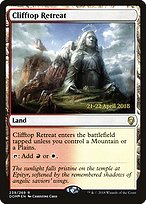 Clifftop Retreat - Dominaria Promos - Promo Foil