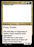 Colossal Dreadmaw and Storm Crow - Unknown Event