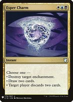 Esper Charm - The List