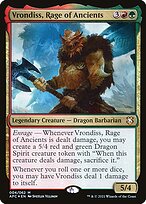 Vrondiss, Rage of Ancients - Forgotten Realms Commander - Promo Foil