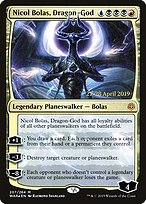 Nicol Bolas, Dragon-God - War of the Spark Promos - Promo Foil