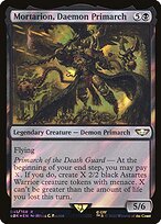 Mortarion, Daemon Primarch - Warhammer 40,000 Commander - Surge Foil