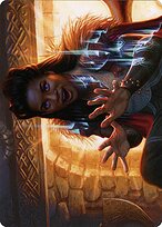 Birgi, God of Storytelling - Kaldheim Art Series - Borderless