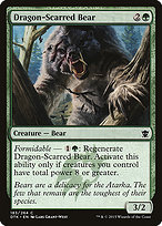 Dragon-Scarred Bear - Dragons of Tarkir