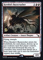 Krenko's Buzzcrusher - Murders at Karlov Manor Promos