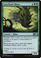 Gnarlback Rhino - Core Set 2020