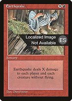 Terremoto (Earthquake) - Fourth Edition Foreign Black Border