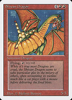 Shivan Dragon - Revised Edition