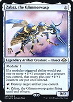 Zabaz, the Glimmerwasp - Modern Horizons 2 Promos - Promo Foil