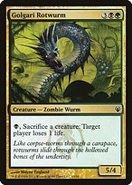 Golgari Rotwurm - Duel Decks: Izzet vs. Golgari