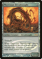 Phyrexian Dreadnought - Judge Gift Cards 2010 - Promo Foil