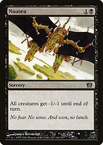 Nausea - Eighth Edition - Promo Foil