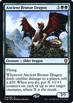 Ancient Bronze Dragon - Battle for Baldur's Gate Promos - Promo Foil