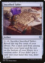 Inscribed Tablet - Dominaria United