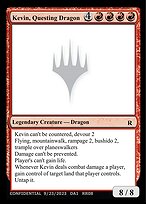 Kevin, Questing Dragon - Unknown Event