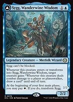 Sygg, Wanderwine Wisdom // Sygg, Wanderbrine Shield - Lorwyn Eclipsed Promos