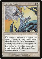 Angelic Favor - The List