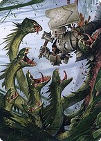 Lair of the Hydra - Adventures in the Forgotten Realms Art Series - Borderless