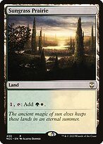 Sungrass Prairie - New Capenna Commander