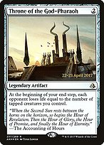 Throne of the God-Pharaoh - Amonkhet Promos - Promo Foil