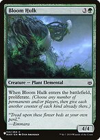 Bloom Hulk - The List