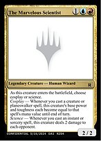 The Marvelous Scientist - Unknown Event