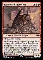 Bonehoard Dracosaur - The Lost Caverns of Ixalan Promos