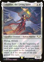 Celestine, the Living Saint - Warhammer 40,000 Commander - Surge Foil