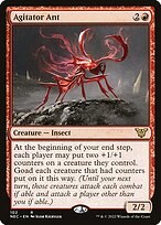 Agitator Ant - Neon Dynasty Commander