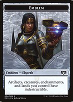 Elspeth, Knight-Errant Emblem - Mythic Edition Tokens