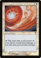 Circle of Protection: Red - Seventh Edition - Promo Foil