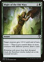 Might of the Old Ways - Innistrad: Midnight Hunt