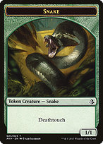 Snake - Amonkhet Tokens