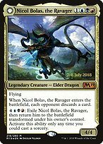 Nicol Bolas, the Ravager // Nicol Bolas, the Arisen - Core Set 2019 Promos - Promo Foil