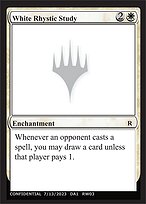 White Rhystic Study - Unknown Event